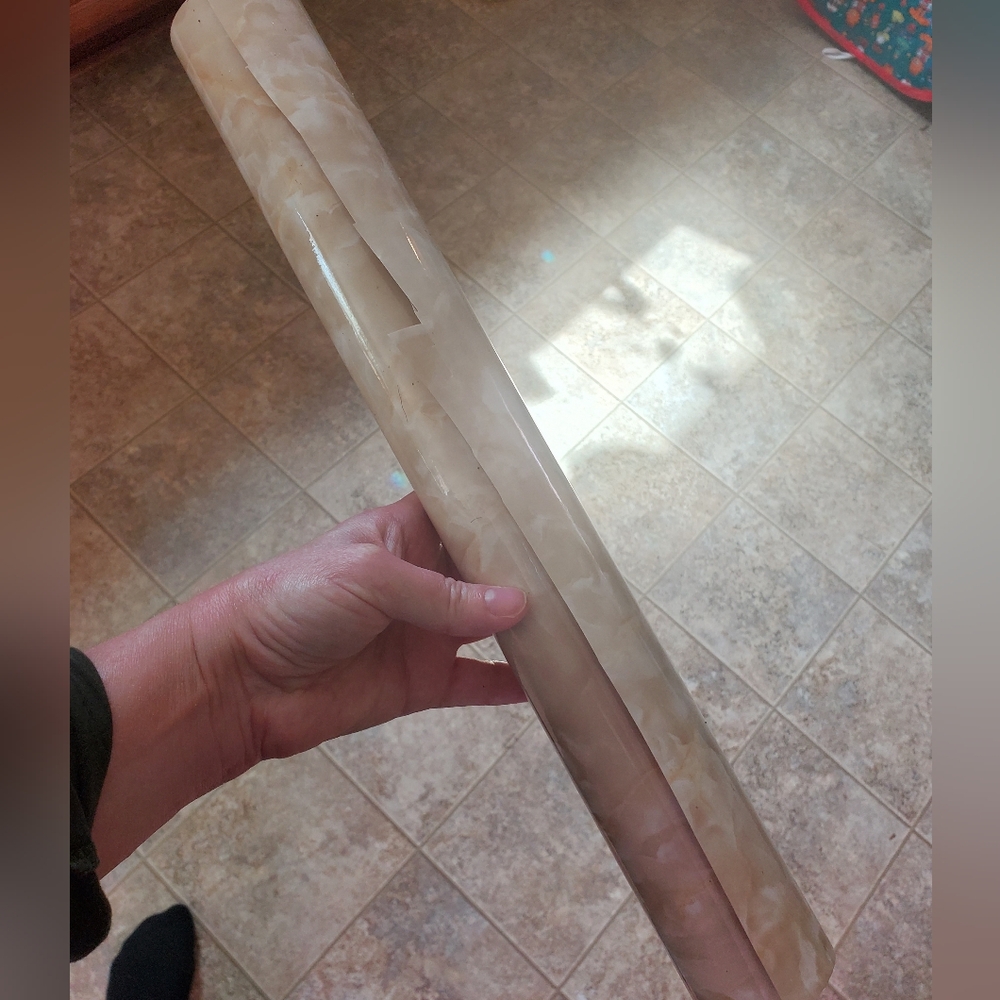 🛍️BUNDLE ONLY ITEM🛍️ Beige Marble Roll/ Used